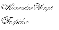 Alexandra Script